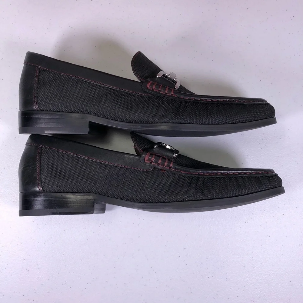 DONALD J. Pliner Norm Horsebit Loafer Shoes - Picture 2 of 9